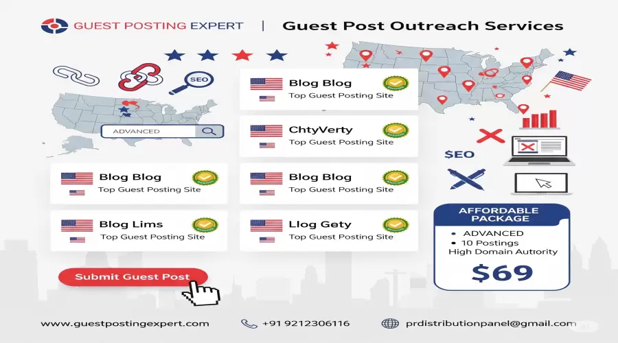 Increase Organic Traffic with Guest Posting Service​